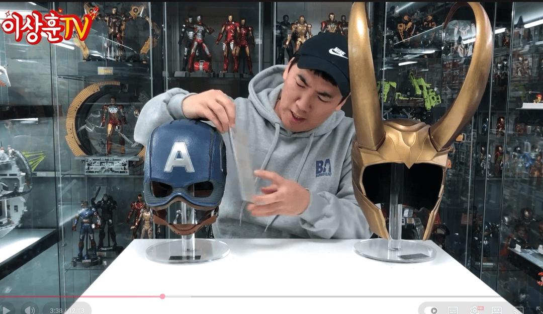 킹아츠 1/1 Loki Helmet l 로키 헬맷[MPS027] 이미지