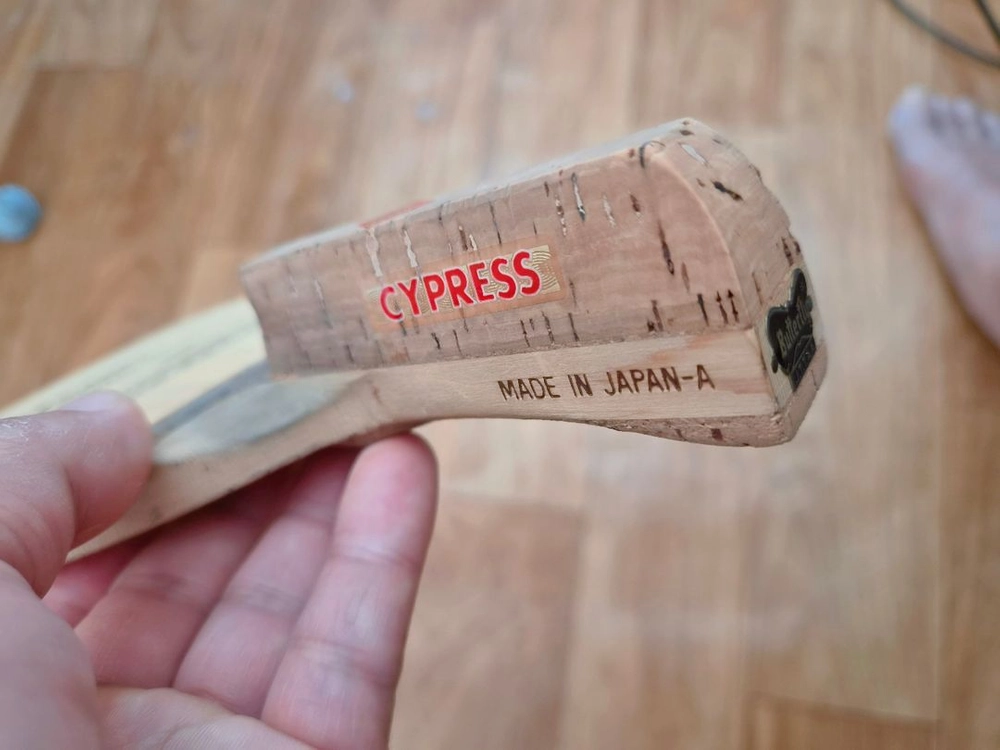 버터플라이 싸이프레스 a 블랙 철제나비 펜홀더 탁구채 판매합니다 이미지