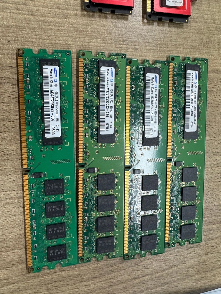 지킬스 DDR3 4GBX2개+삼성 메모리 램 데스크탑용 (DDR2 1GB X4개 ,DDR3 2GB X2개) 이미지
