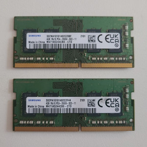 삼성 노트북램 DDR4 PC4-2666V 4GB 이미지