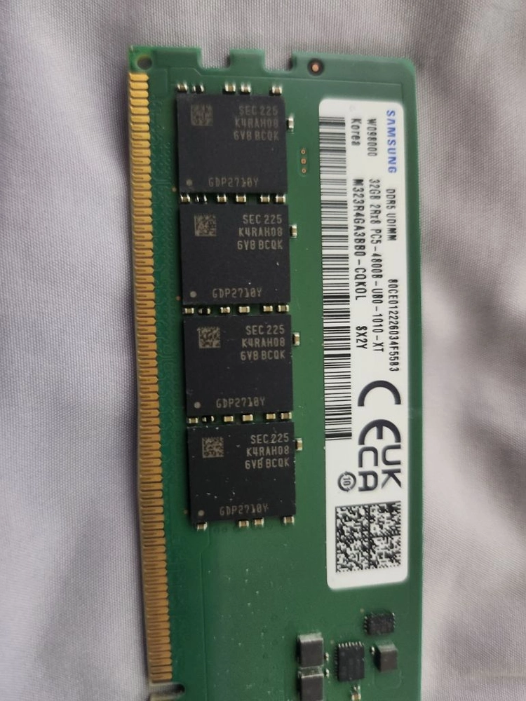 삼성 DDR5 램 32g 1개 이미지