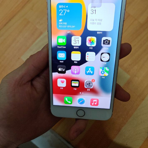아이폰 7 플러스 128GB 로즈골드 색상 판매합니다. 이미지