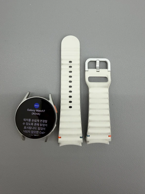 갤럭시 워치7 40mm 옐로우 SS급 정상해지 실사진 427780 - 안심되는 중고거래