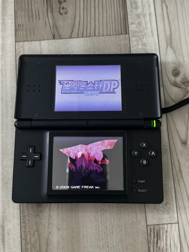 닌텐도 DS lite 블랙 + 펄기아 칩 이미지