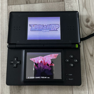닌텐도 DS lite 블랙 + 펄기아 칩 이미지