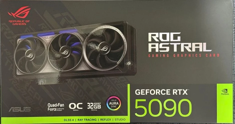 로그 아스트랄 RTX5090 32GB - 안심되는 중고거래