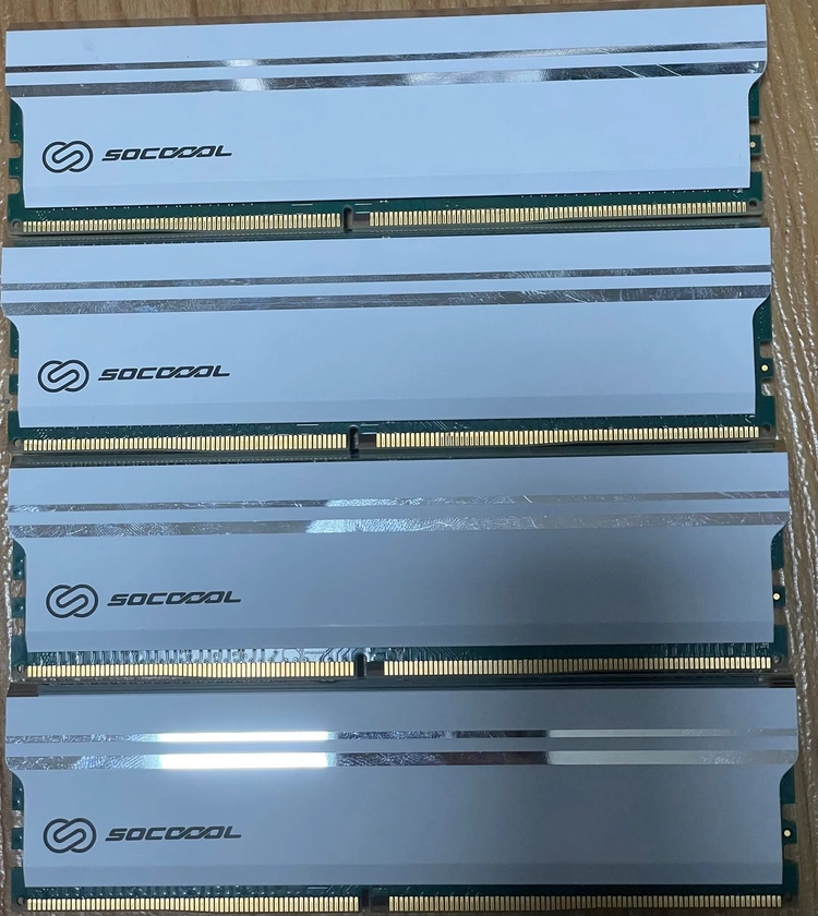 마이크론 DDR4-3200 8G CL22 4장+3R Socoool 방열판 4 이미지