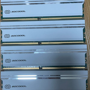 마이크론 DDR4-3200 8G CL22 4장+3R Socoool 방열판 4 이미지