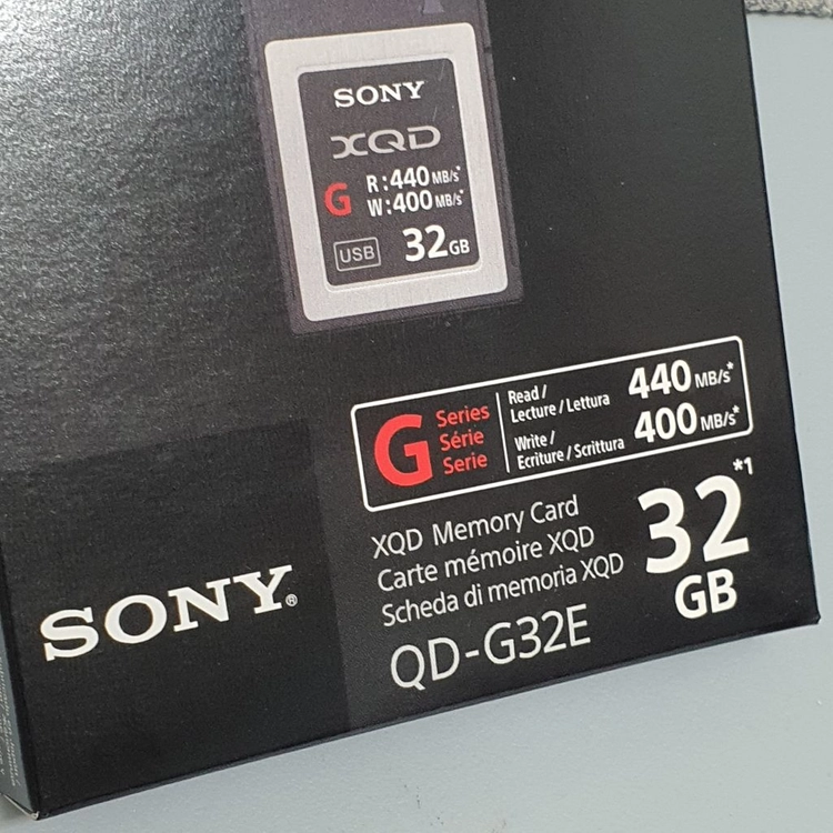 (신품) 소니 XQD 32GB 메모리 카드 이미지