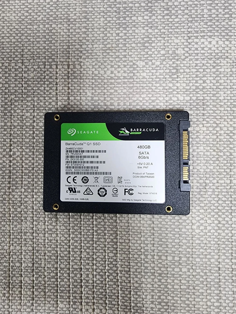 SEAGATE 2.5인치 SATA SSD 480GB 컨디션 좋습니다. - 안심되는 중고거래