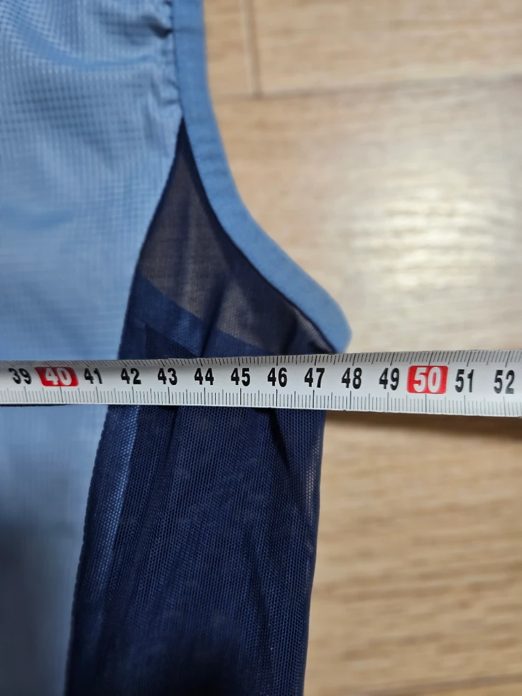 경량 조끼 블루 색상 95 이미지