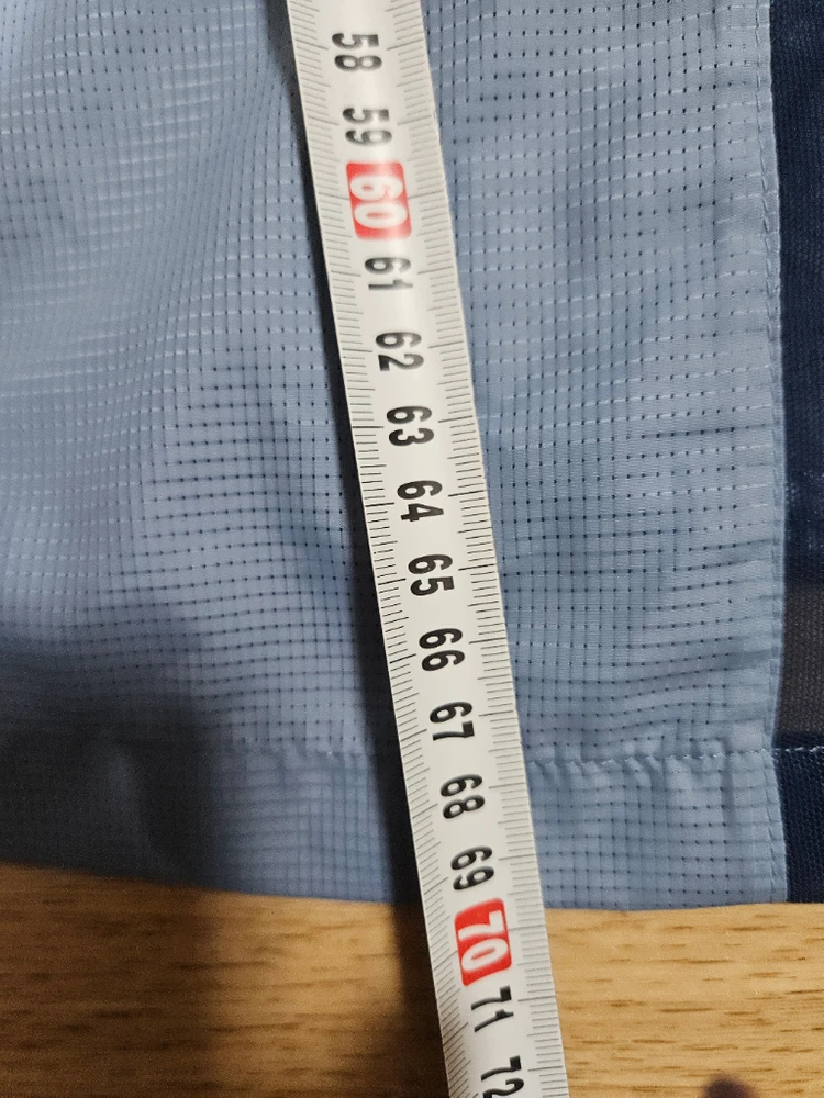 경량 조끼 블루 색상 95 이미지