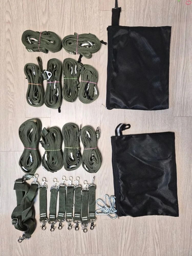 캠핑 타프 세트 일체 [타프, 프론트월, 이너텐트, 폴, 웨빙, 팩세트] 이미지