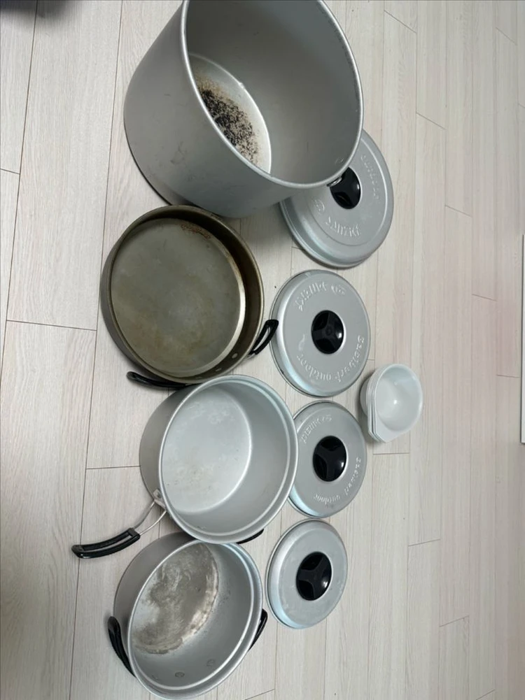 캠핑용 코펠세트 이미지