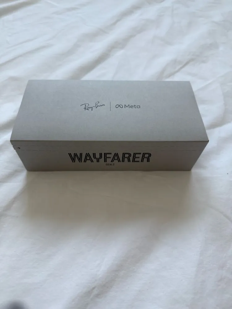 미개봉 새제품 메타 레이벤 Ray-Ban Meta Wayfarer Gen 2 스마트 글래스 - 안심되는 중고거래