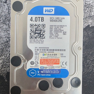 WD 4TB HDD 이미지