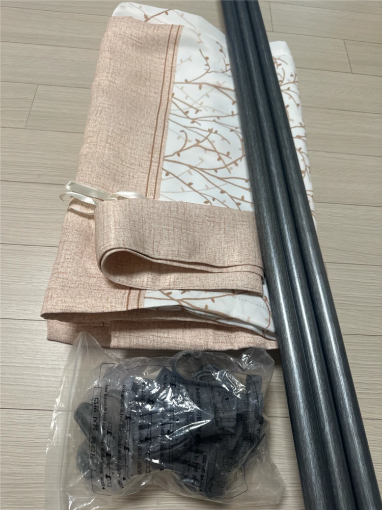 지나송 숲속의정원 암막커튼 세트 이미지