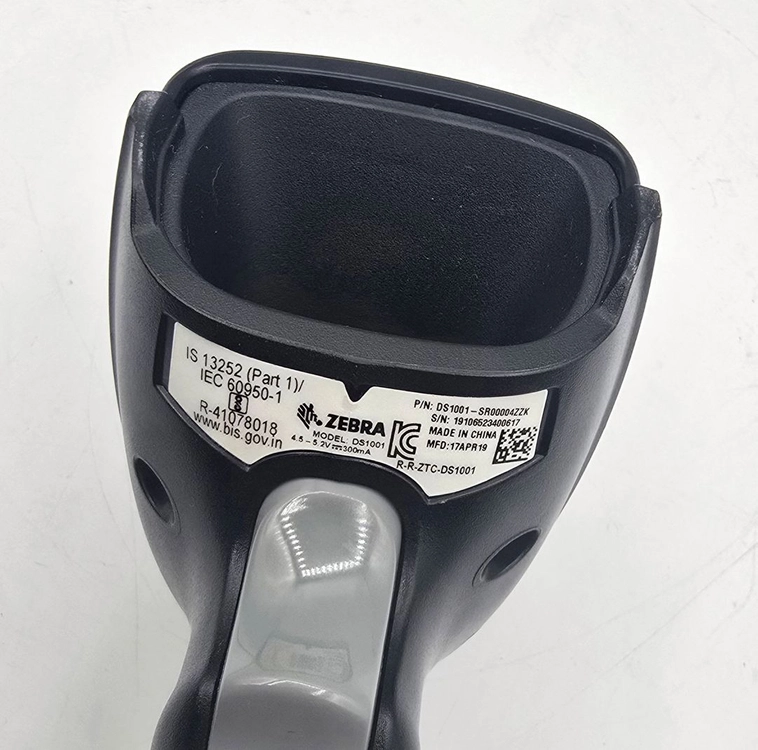 ZEBRA DS1001 바코드 QR코드 2D핸드 스캐너 이미지