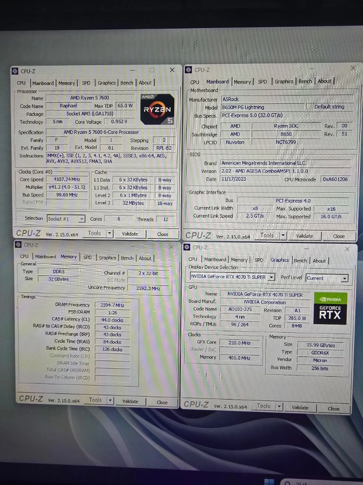 고성능 게이밍 컴퓨터 4070Ti 슈퍼 이미지