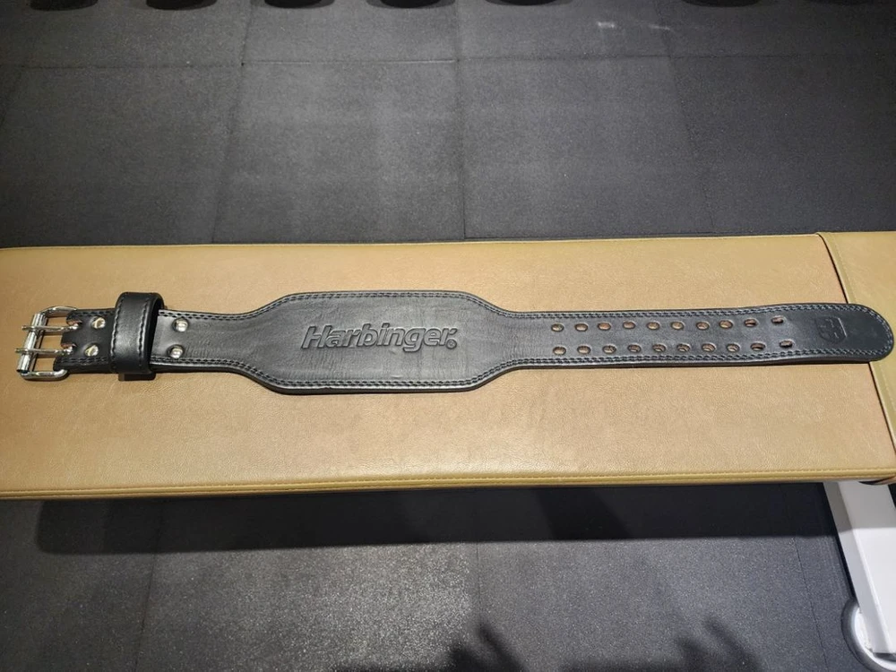 하빈져 프로 레더 벨트 헬스 웨이트 리프팅 벨트 복압 크로스핏 이미지