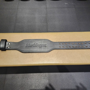 하빈져 프로 레더 벨트 헬스 웨이트 리프팅 벨트 복압 크로스핏 이미지