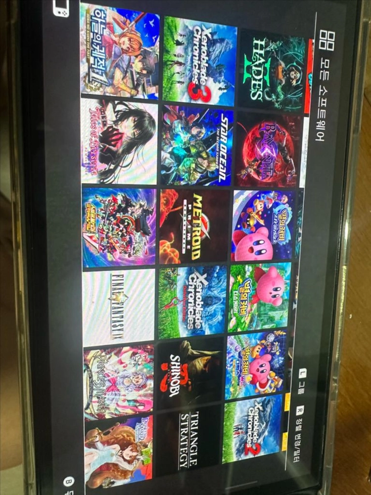 닌텐도 스위치 oled + 삼성 evo1테라 이미지