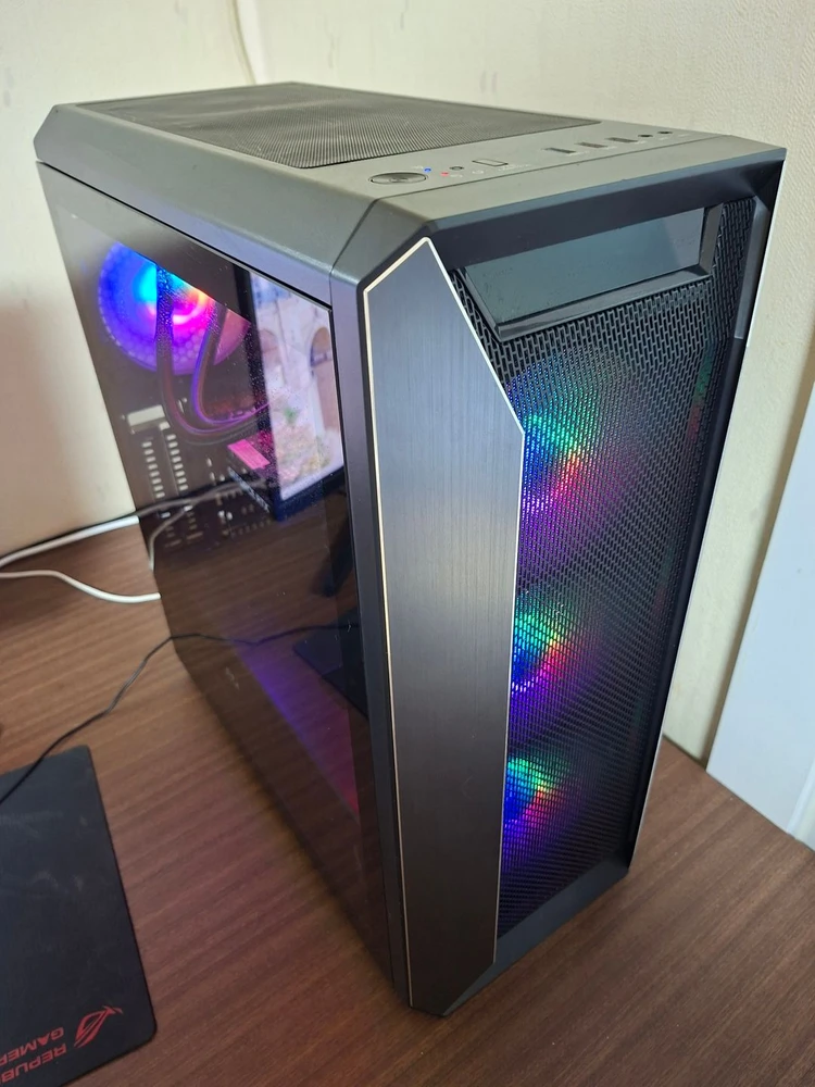 라이젠7 3800x rtx3050 게이밍 pc 데스크탑 컴퓨터 수냉 본체 처분!(서비스o) 이미지