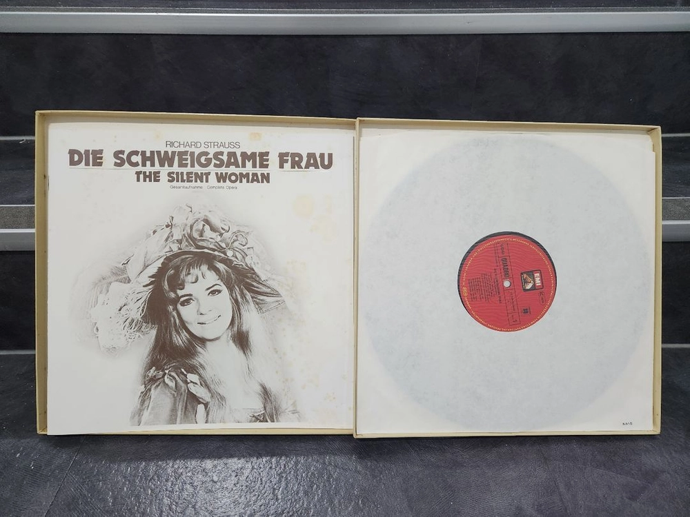 수입LP/ Marek Janowski지휘 Richard Strauss의 오페라 침묵의 여인3LP 이미지