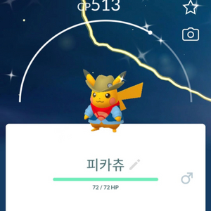 포켓몬고 화석발굴 이로치 피카츄 판매 이미지