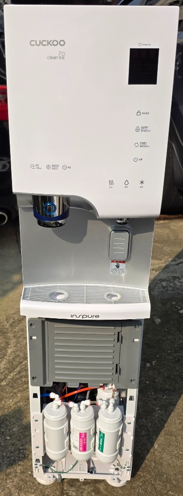 얼음정수기 냉온정수기 이미지