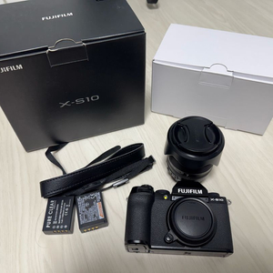후지필름 X-S10 + 18-55렌즈 판매합니다(1000컷)