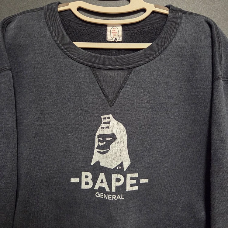 00s Bape OG 베이프 빈티지 맨투맨 XL-2XL(105-110) 이미지