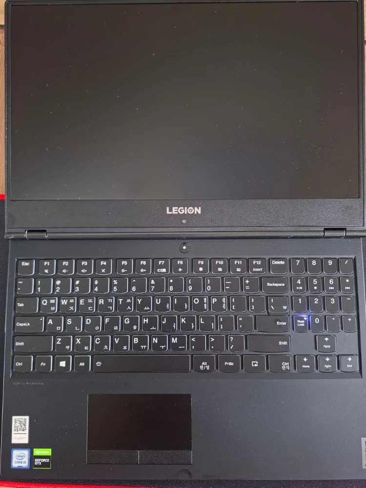 레노버 리전 Y540 i5-9300H GTX1660Ti 8GB SSD256GB 상태최상 이미지