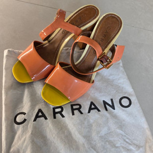 세일)까라노(carrano)브라질 정품브랜드 컬러블록힐(37) 이미지