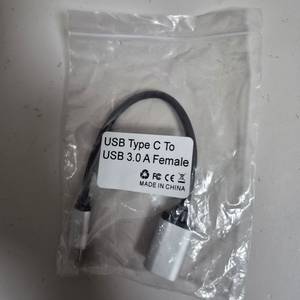 USB Type C to USB 3.0 A 젠더 새상품 이미지