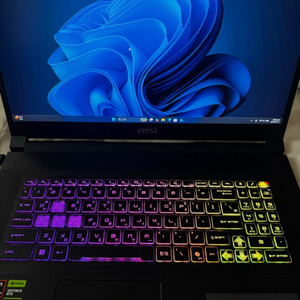 MSI Sword GF76 RTX4060 게이밍 노트북 / 원도우 설치 / 17.3인치 144Hz 이미지