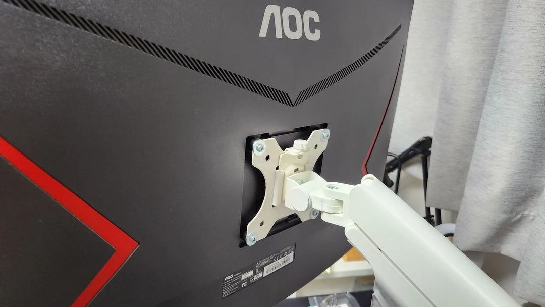 알파스캔 AOC C32G2 모니터 FHD 커브드 32인치 165Hz + 카멜 모니터암 신상 이미지