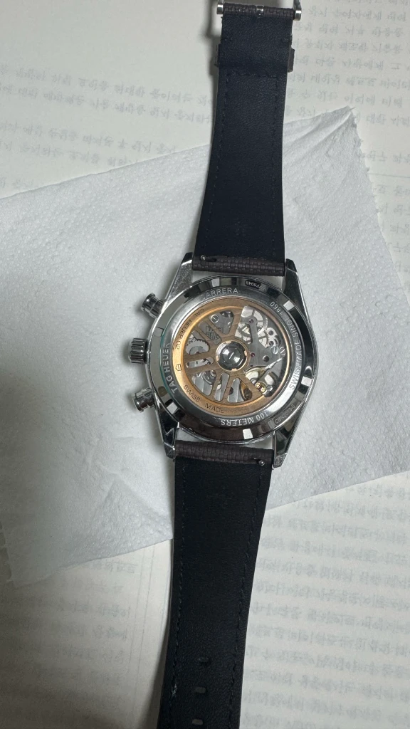 태그호이어 까레라 크로노그래프오토매틱, 42 mm, 스틸CBN2013.FC6483 이미지