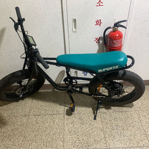 정식수입 정품 슈퍼73 zg 전기자전거 민트색상 판매해요 이미지