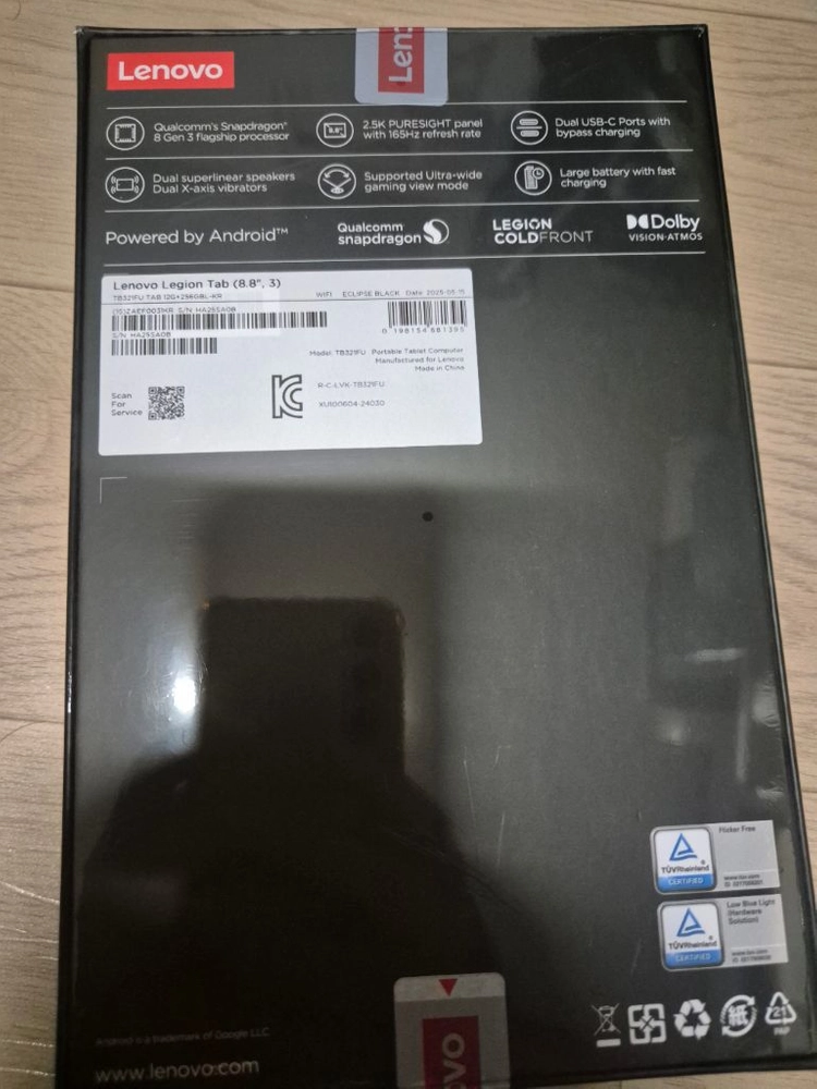 레노버 y700 3세대 정발 12g 256gb 미개봉 이미지