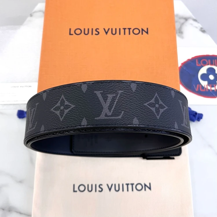 [새상품] 루이비통 LV 40mm 리버서블 벨트 모노그램 이클립스 M9043 이미지