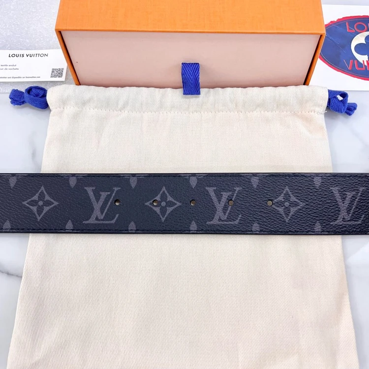 [새상품] 루이비통 LV 40mm 리버서블 벨트 모노그램 이클립스 M9043 이미지