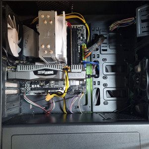 인텔10세대 i5 10600KF 램16 B460M GTX1660S 파워500W 게이밍본체컴퓨터데스크탑 팝니다 이미지