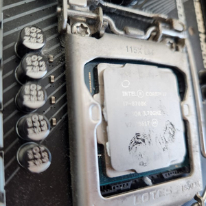 i7-8700K CPU + 메인보드 세트 쿨러포함 이미지