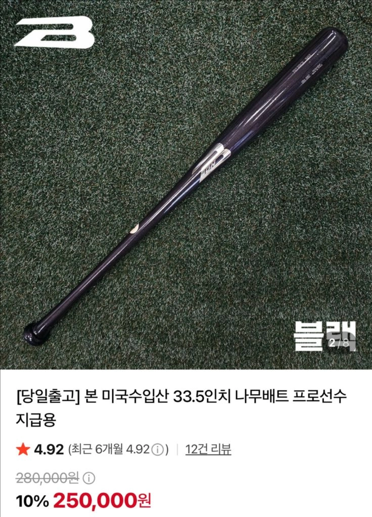 BON야구배트(새상품) 이미지
