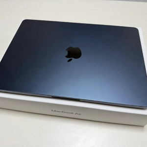 맥북에어 13인치 미드나이트 M3 16g 512gb 풀박스 이미지