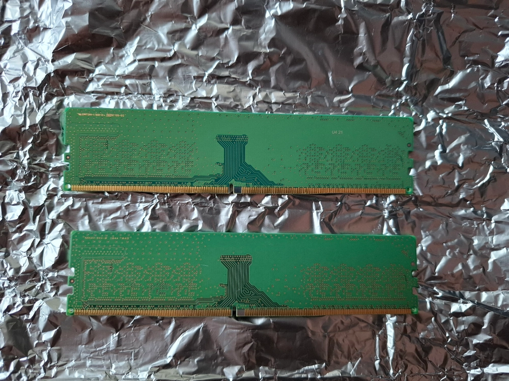 DDR4 2666v 8g x2개 단면 일괄로 팝니다. 이미지