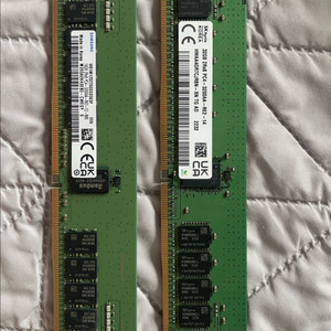 DDR4 서버용 메모리 램 32GB 16GB 3200 ecc rdimm 이미지