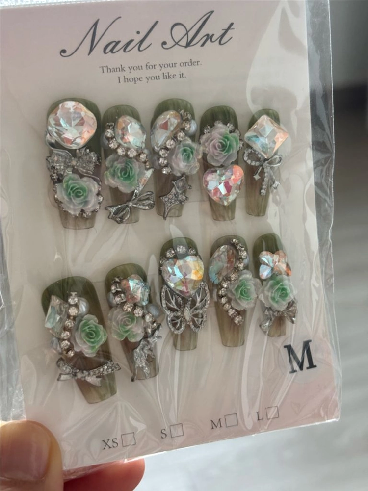 고퀄풀파 네일팁 일괄 이미지