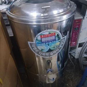 [판매] 중고 라셀르 슬러시 육수냉장고 50L (업소용 원통 슬러시 육수통 살얼음 육수냉장고 냉면 묵사발 물회 육수 이미지